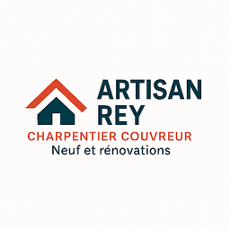 Logo de ARTISAN REY Charpentier Couvreur Neuf et rénovations à Berre-l'Étang - Réparation Fuites Toiture Couverture Bouches-du-Rhône