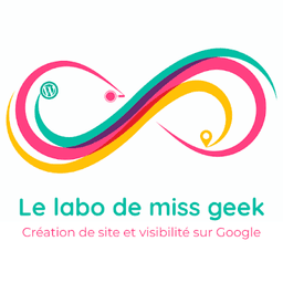 Logo de Création de site internet & consultante SEO à Sillans | Le labo de miss geek