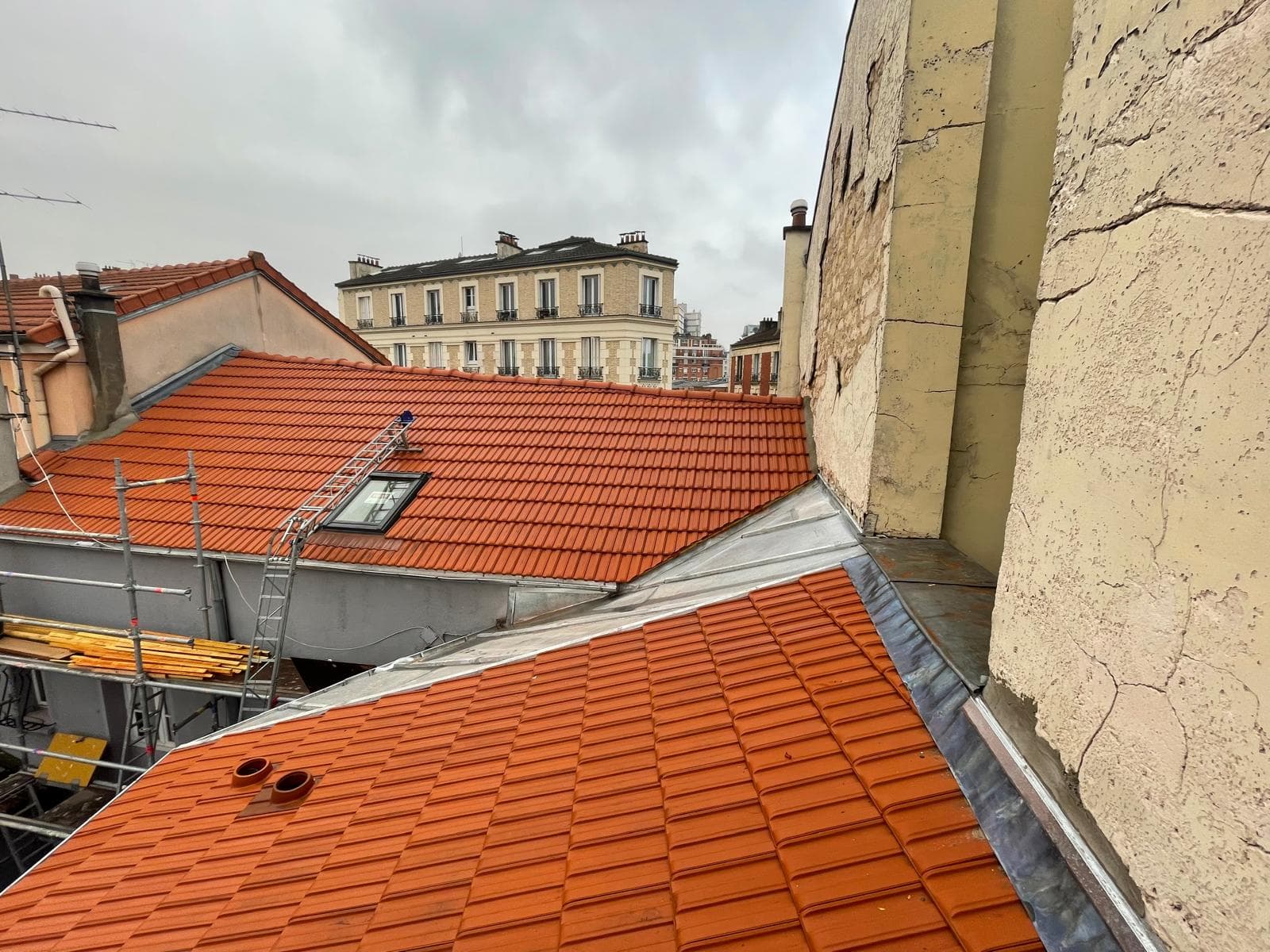 Travaux toiture