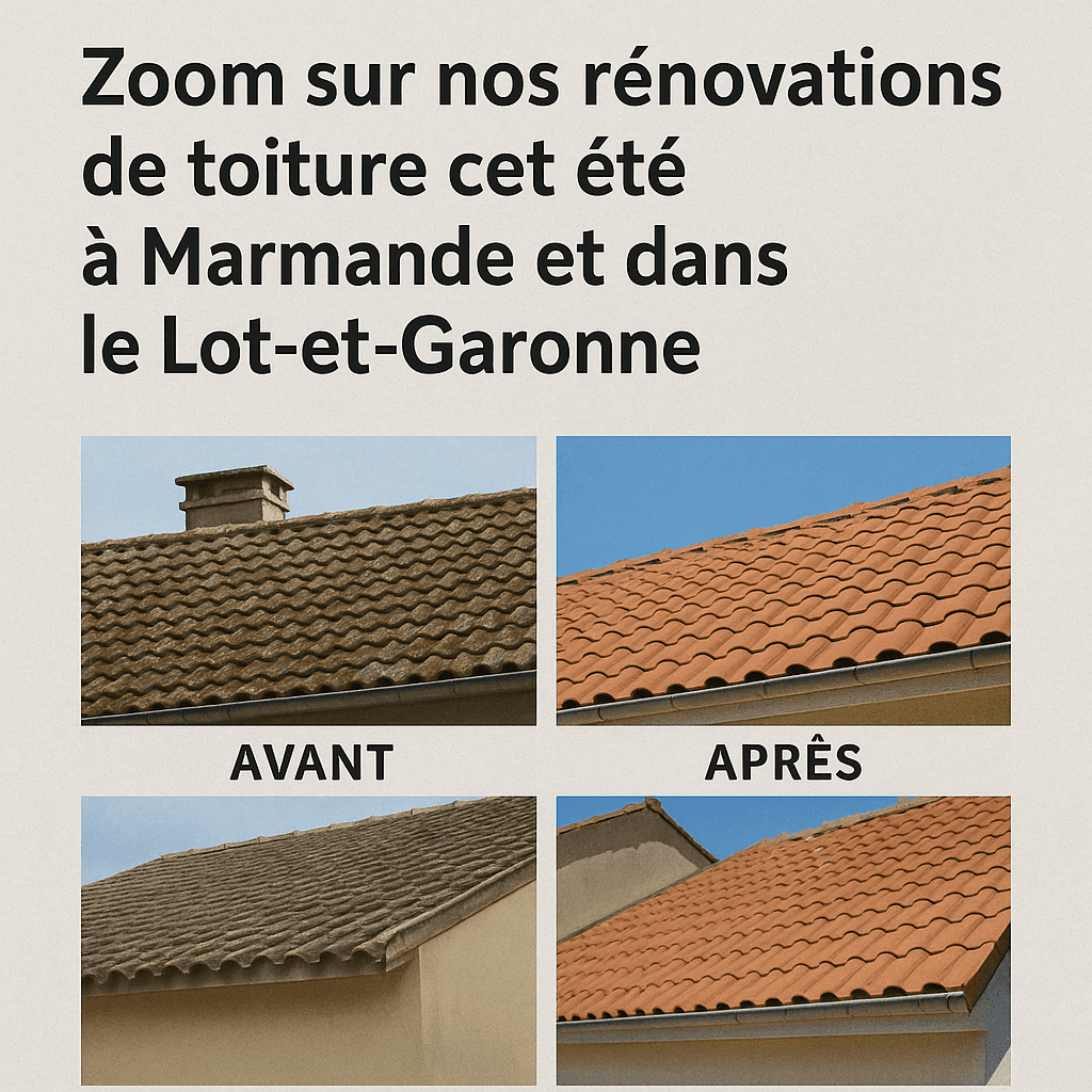 🔨 Cet été, nous avons mis notre savoir-faire de charpentier et couvreur à…