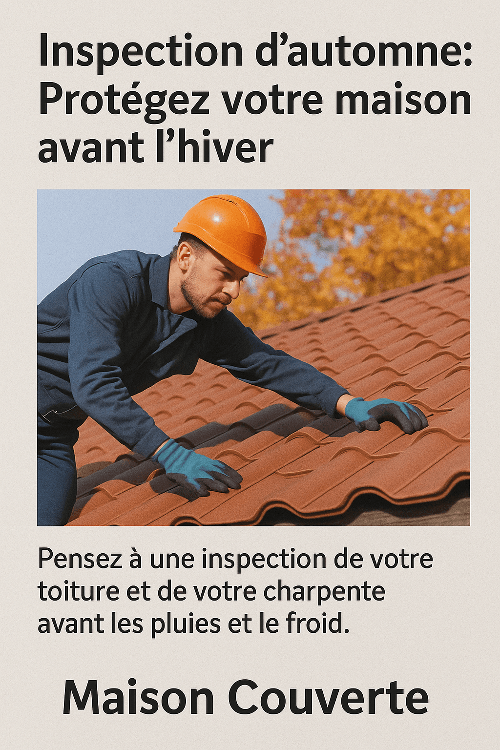 🍂 L'automne est là, et avec lui, le moment idéal pour préparer votre maison à…