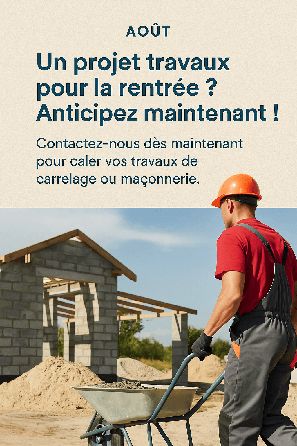 Salut à tous ! 👋 Vous avez un projet de travaux pour la rentrée ? C'est le…